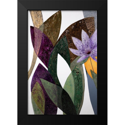 JardÃ­n Eterno 2 Black Modern Wood Framed Art Print by Fedele, Daniela