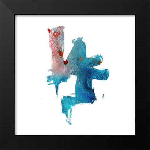 Eastern Visions 2 Black Modern Wood Framed Art Print by Frances, Jaclyn