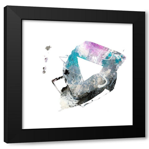 Eastern Visions 4 Black Modern Wood Framed Art Print by Frances, Jaclyn