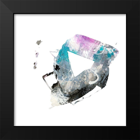 Eastern Visions 4 Black Modern Wood Framed Art Print by Frances, Jaclyn