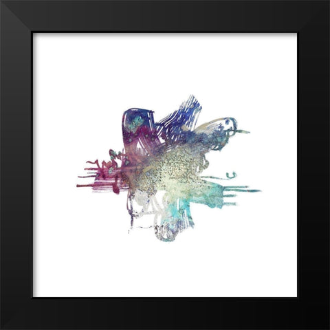 Eastern Visions 9 Black Modern Wood Framed Art Print by Frances, Jaclyn