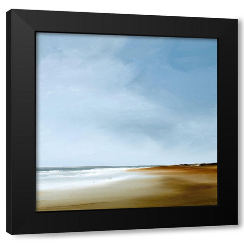 Legend Black Modern Wood Framed Art Print with Double Matting by Fleury, Rick