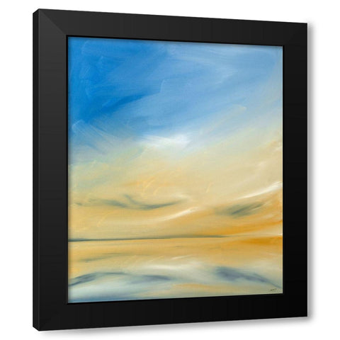 Magic Black Modern Wood Framed Art Print by Fleury, Rick