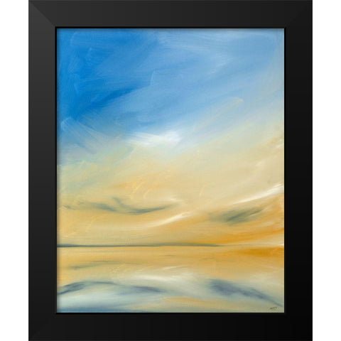 Magic Black Modern Wood Framed Art Print by Fleury, Rick