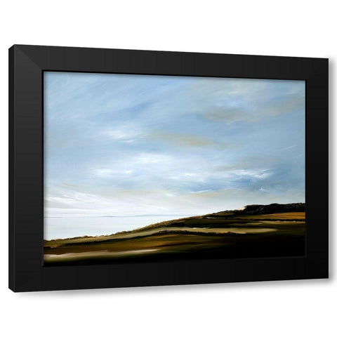Meditation Black Modern Wood Framed Art Print by Fleury, Rick