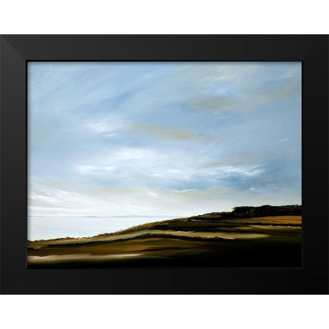 Meditation Black Modern Wood Framed Art Print by Fleury, Rick