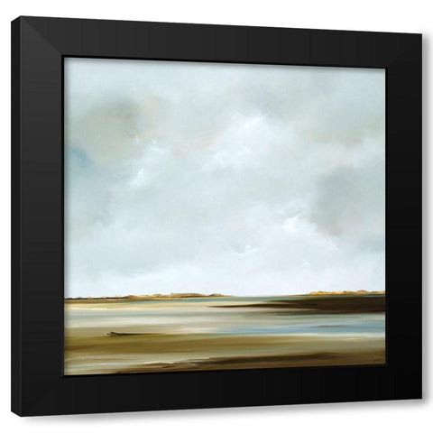 Passages Black Modern Wood Framed Art Print by Fleury, Rick