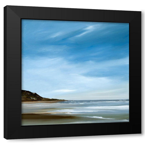 Respite Black Modern Wood Framed Art Print by Fleury, Rick