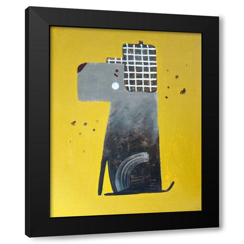 Hunting Hat Black Modern Wood Framed Art Print by Filiuta, Robert