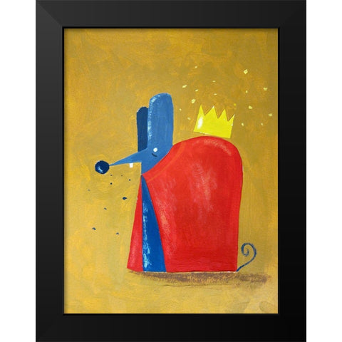 Rat King Black Modern Wood Framed Art Print by Filiuta, Robert