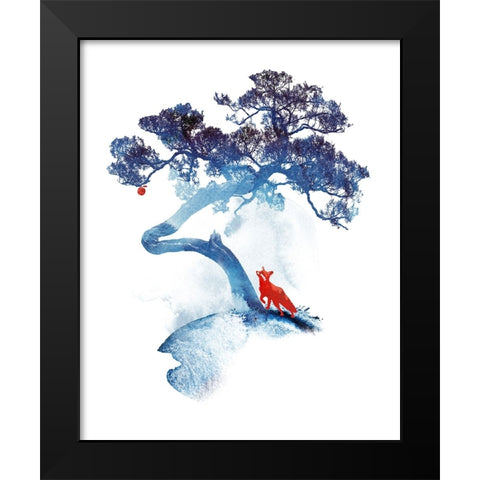 The Last Apple Tree Black Modern Wood Framed Art Print by Farkas, Robert