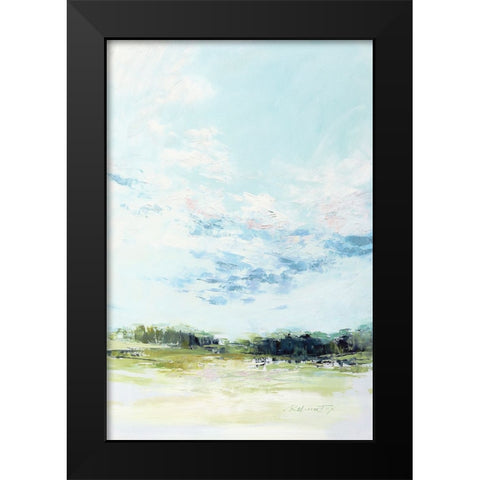 A Moment in Time Black Modern Wood Framed Art Print by Fox, Rebecca