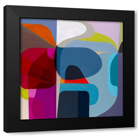 Point of Entry Black Modern Wood Framed Art Print by Griese, Marion