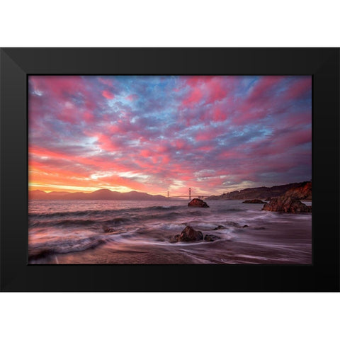 Memorable Black Modern Wood Framed Art Print by Gordon, Dave