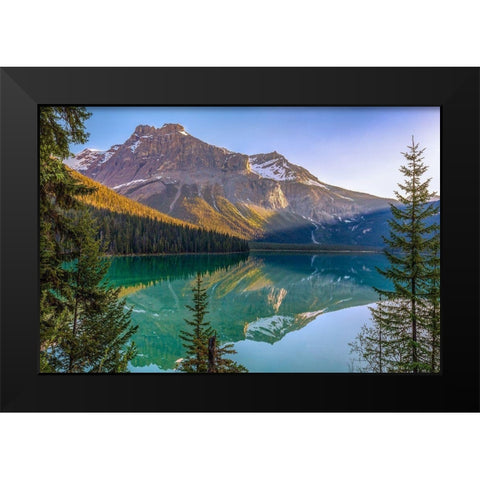 Eternal Black Modern Wood Framed Art Print by Gordon, Dave