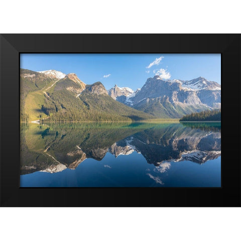 Glacial Majesty Black Modern Wood Framed Art Print by Gordon, Dave