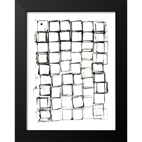 Necessary Objects Black Modern Wood Framed Art Print by Greenberg, Ilana