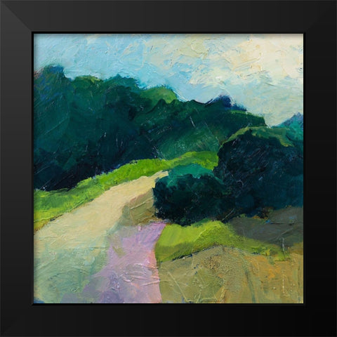 A Different Day-a Different Walk Black Modern Wood Framed Art Print by Gordon, Toby