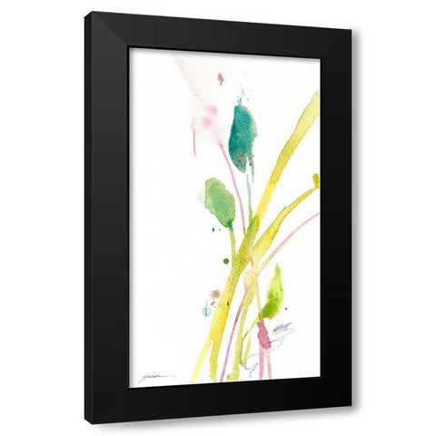 Promise of Spring Black Modern Wood Framed Art Print with Double Matting by Golden, Sheila