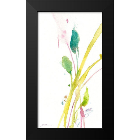 Promise of Spring Black Modern Wood Framed Art Print by Golden, Sheila