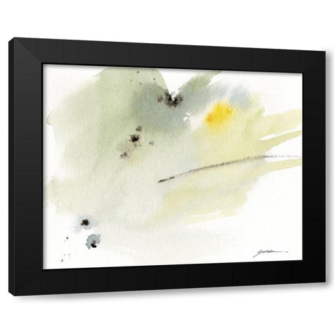 Illumination Black Modern Wood Framed Art Print with Double Matting by Golden, Sheila