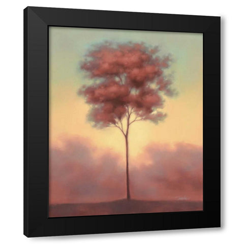 Solitude II Black Modern Wood Framed Art Print by Gams, Darlou