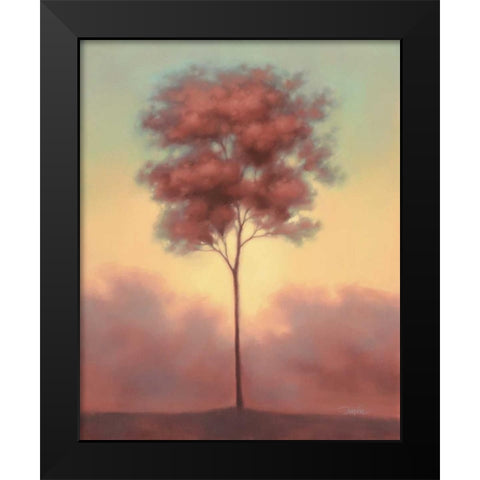 Solitude II Black Modern Wood Framed Art Print by Gams, Darlou