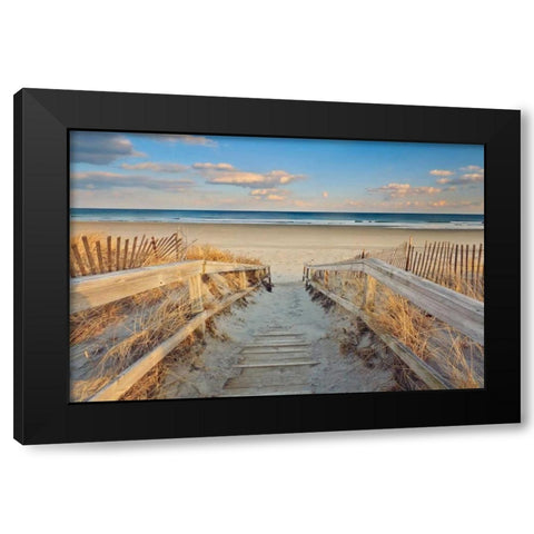 Waiting for Summer Black Modern Wood Framed Art Print with Double Matting by Gendreau, Katherine