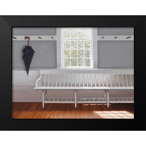 Forgotten Black Modern Wood Framed Art Print by Gobin, Carol