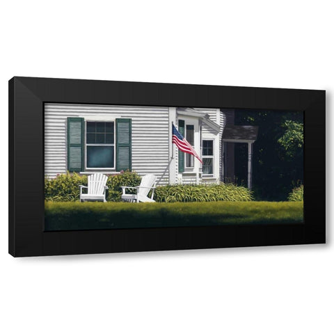 Summer Day Black Modern Wood Framed Art Print by Gobin, Carol