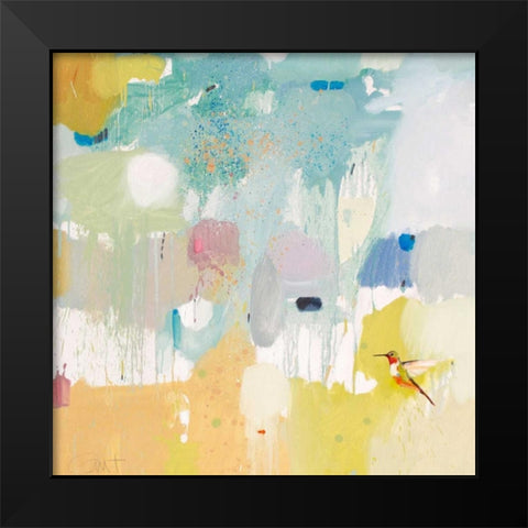Hummingbird at Home 2 Black Modern Wood Framed Art Print by Grant, Anthony