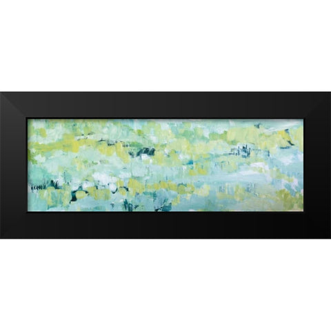 Except in Spring Black Modern Wood Framed Art Print by Gonda, Tamara