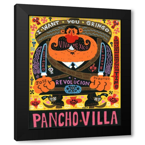 The Centaur of the North Black Modern Wood Framed Art Print with Double Matting by Gutierrez, Jorge R.