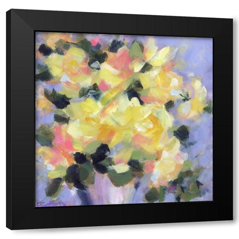 Golden Girls Black Modern Wood Framed Art Print with Double Matting by Gatens, Pamela