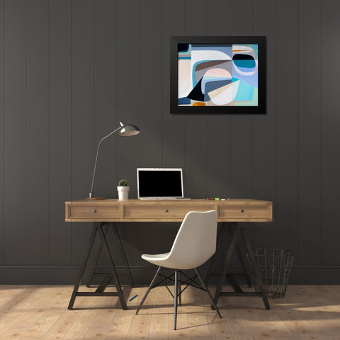Drift Black Modern Wood Framed Art Print by Griese, Marion