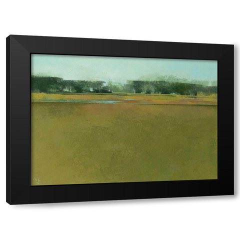La Cienega Black Modern Wood Framed Art Print with Double Matting by Hargreaves, Greg