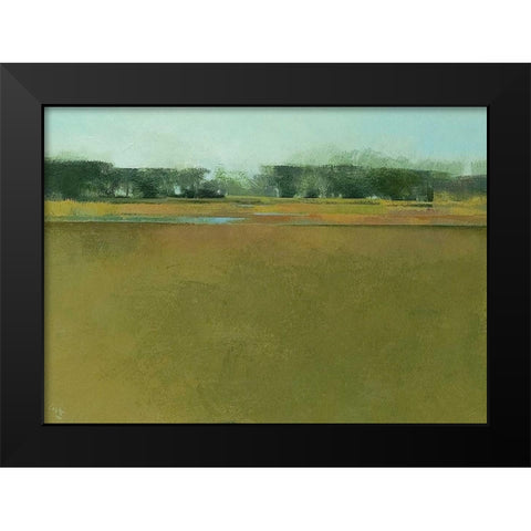 La Cienega Black Modern Wood Framed Art Print by Hargreaves, Greg