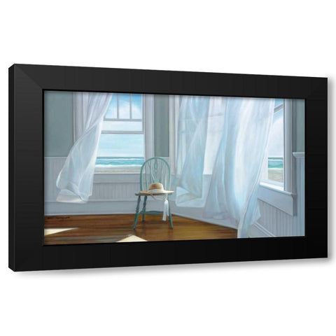 Intention Black Modern Wood Framed Art Print by Hollingsworth, Karen