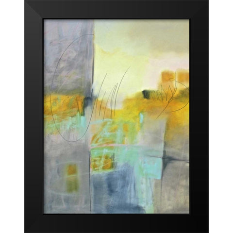 Echo I Black Modern Wood Framed Art Print by Hassler, Pam