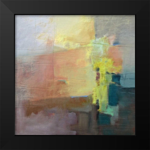 Homage I Black Modern Wood Framed Art Print by Hassler, Pam