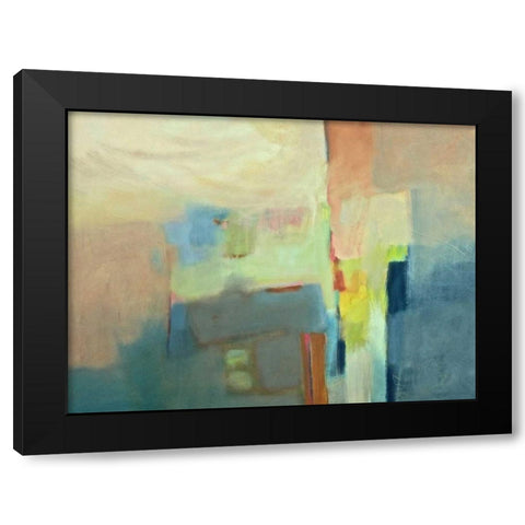 Homage II Black Modern Wood Framed Art Print with Double Matting by Hassler, Pam