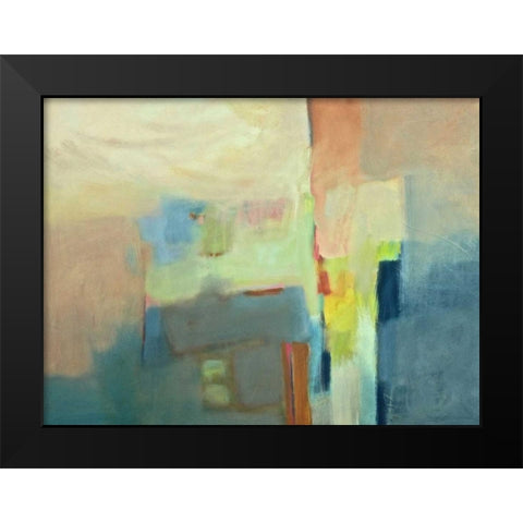 Homage II Black Modern Wood Framed Art Print by Hassler, Pam