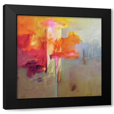 Second Chances III Black Modern Wood Framed Art Print by Hassler, Pam