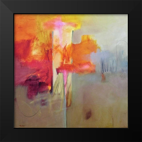 Second Chances III Black Modern Wood Framed Art Print by Hassler, Pam