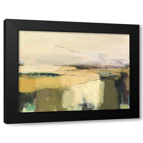 Midcoast 1 Black Modern Wood Framed Art Print by Hawkins, Amanda K.