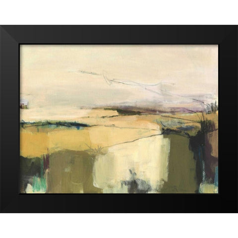 Midcoast 1 Black Modern Wood Framed Art Print by Hawkins, Amanda K.