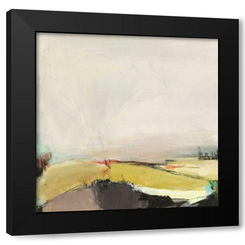 Midcoast 2 Black Modern Wood Framed Art Print with Double Matting by Hawkins, Amanda K.