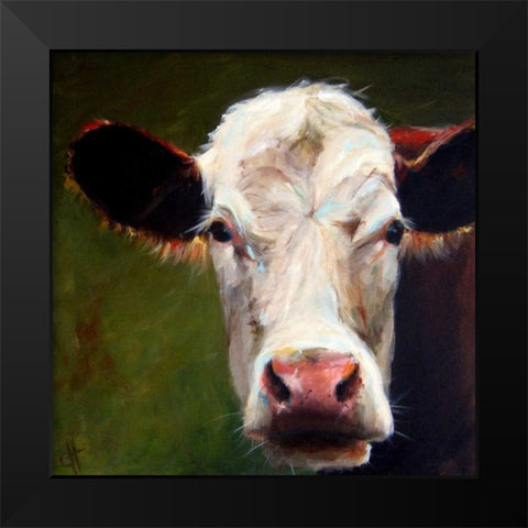 Frances Black Modern Wood Framed Art Print by Humphry, Cari J.