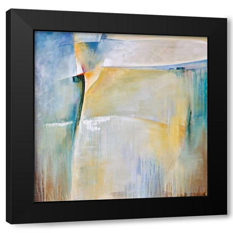 At the Source Black Modern Wood Framed Art Print with Double Matting by Hale, Karen