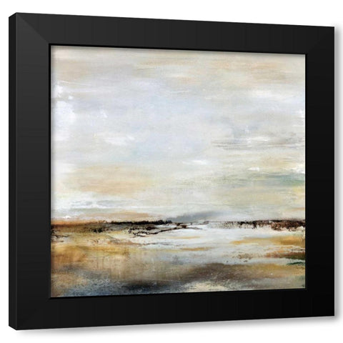 Take a Breath Black Modern Wood Framed Art Print with Double Matting by Hale, Karen